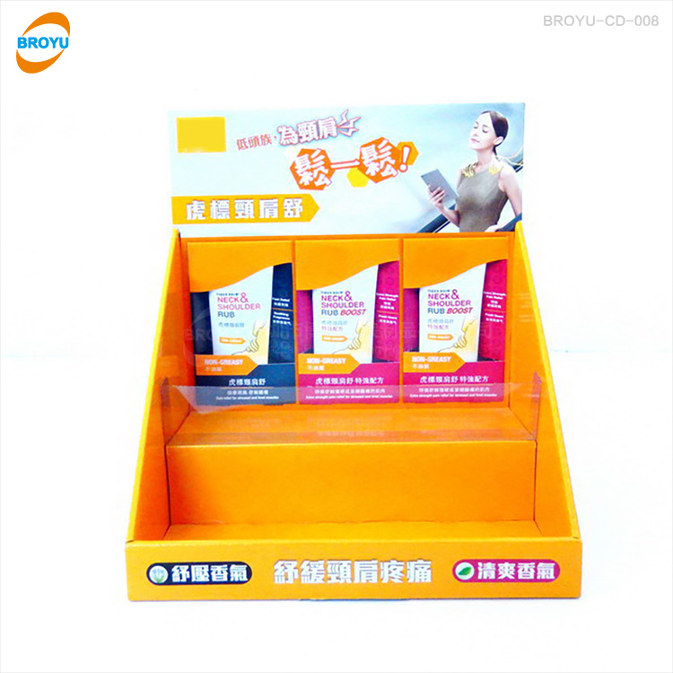 Healthcare Product Promotion Counter Display