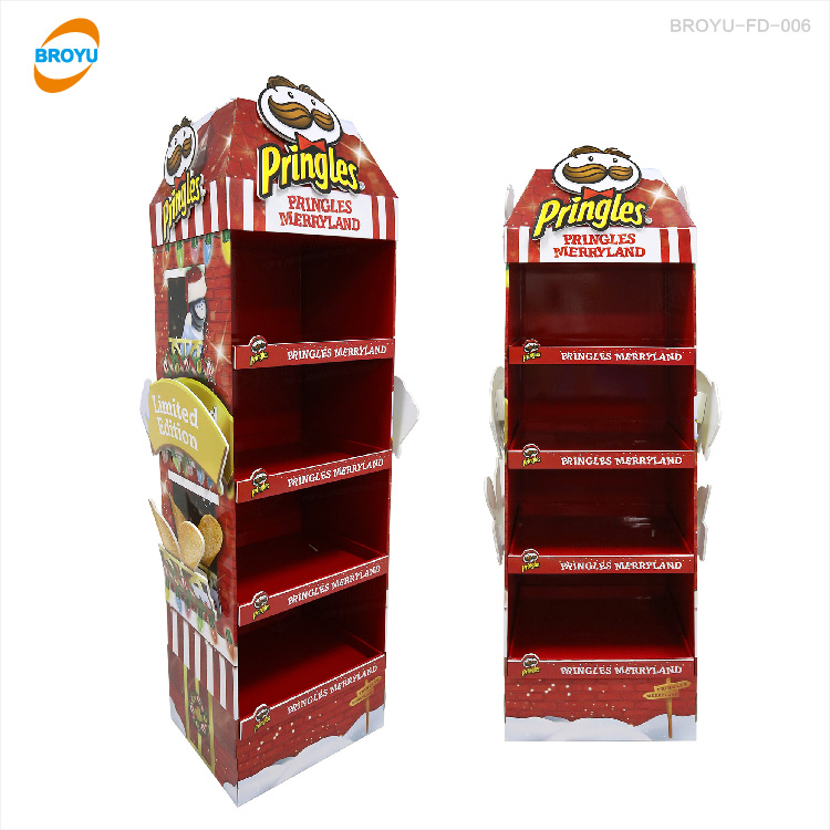 Potato Chips Floor Stand Display