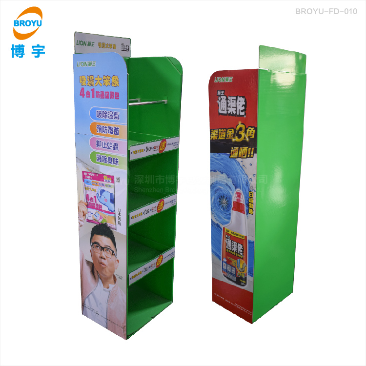 Bathroom Cleanser Floor Stand Display