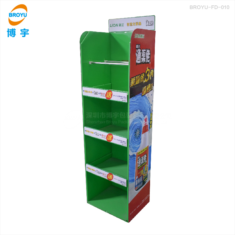 Bathroom Cleanser Floor Stand Display