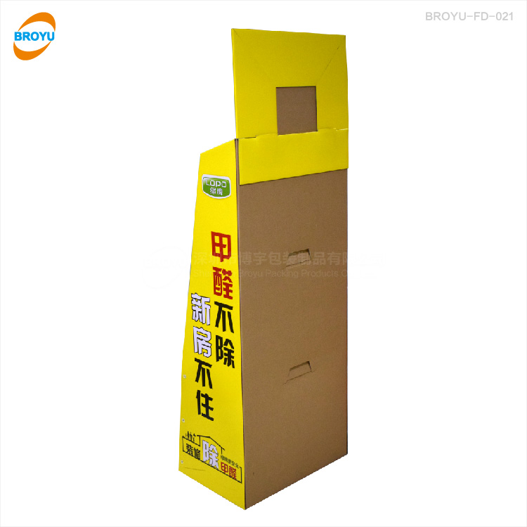Formaldehyde Removal Floor Stand Display