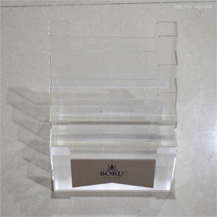 Nail Polish Transparent Five-Layer Acrylic display