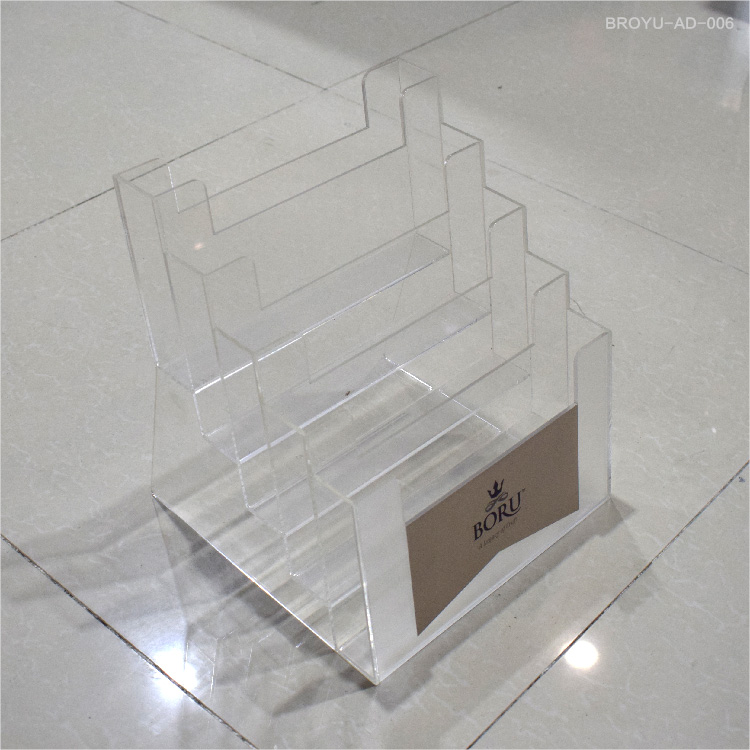 Nail Polish Transparent Five-Layer Acrylic display