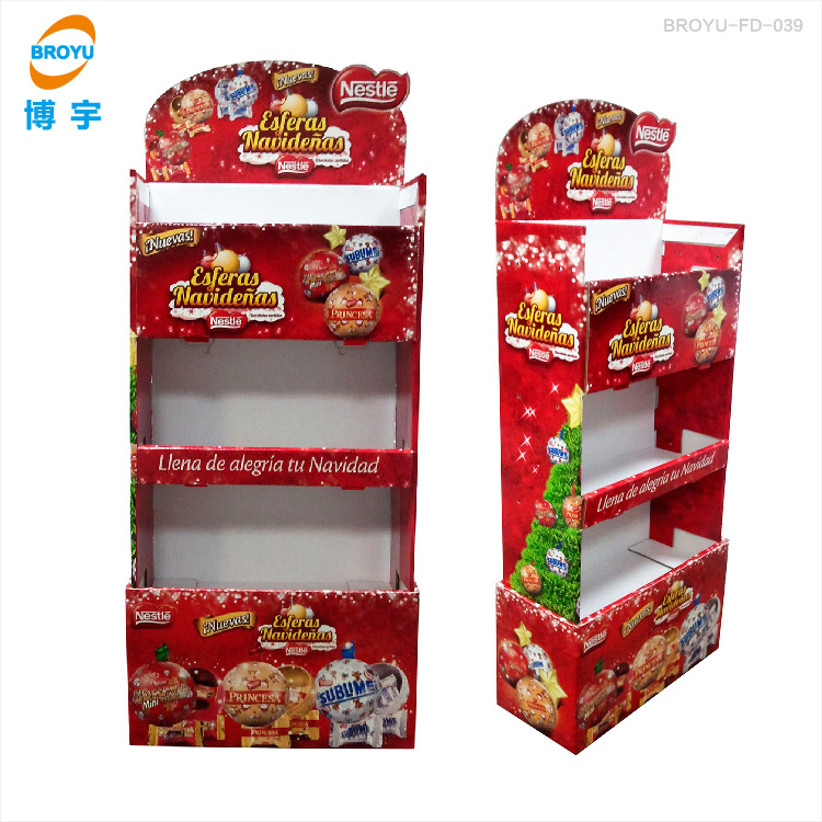 Christmas paper display stand