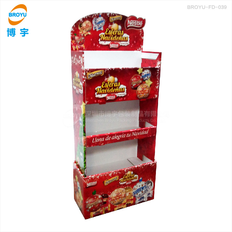 Christmas paper display stand