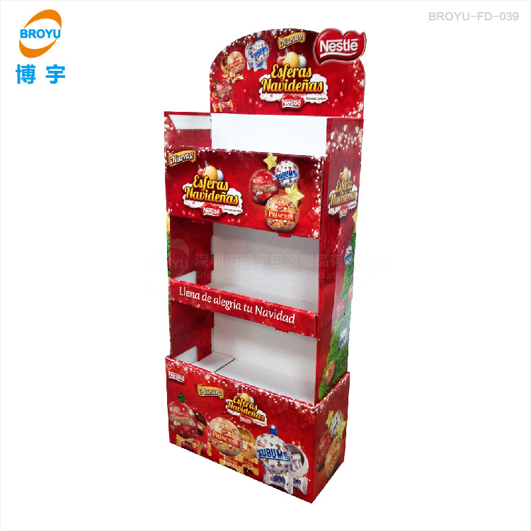 Christmas paper display stand